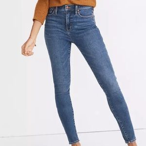 NWT Madewell 10-inch High Rise Skinny Jean